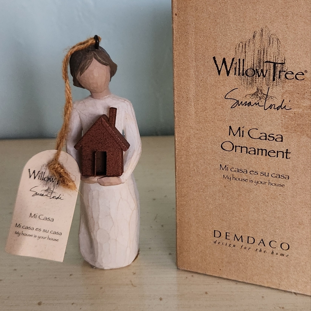 Willow Tree 2004 Mi Casa Es Su Casa Ornament Figurine Sculpture Gift New in Box